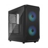 PC- Case Fractal Focus 2 RGB TG Clear Tint - schwarz