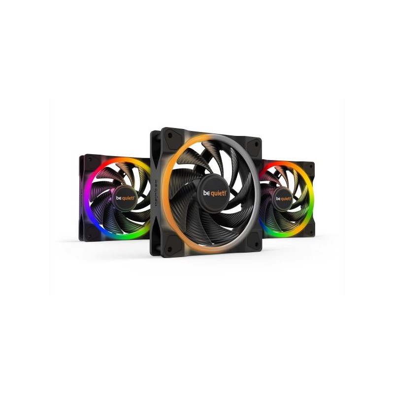 PC- Casel?fter Be Quiet Light Wings 120mm PWM high-speed (triple pack)