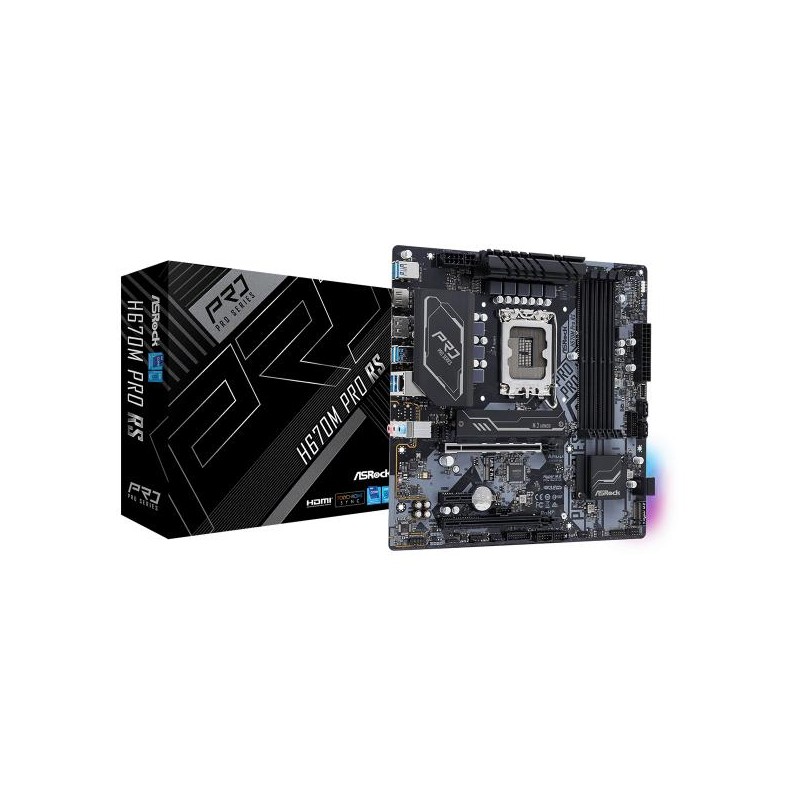ASROCK H670M PRO RS (1700) (D)