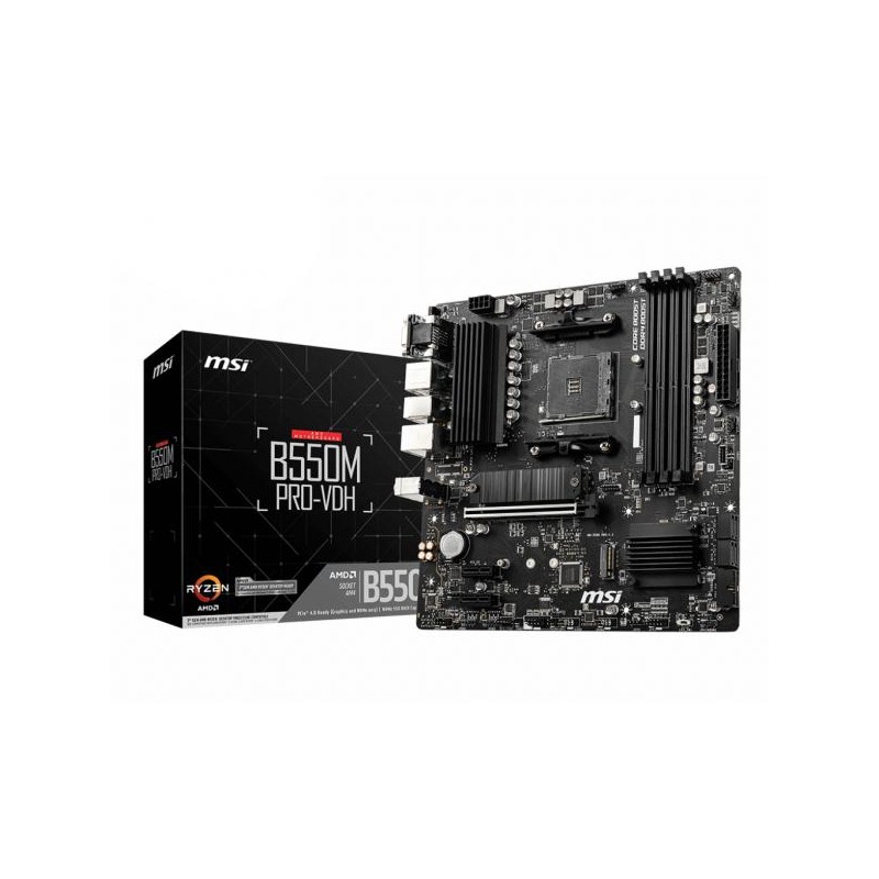 MSI B550M PRO-VDH (AM4) (D)