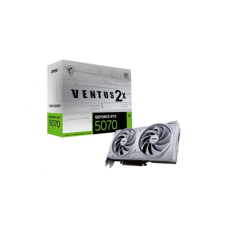 VGA MSI GeForce? RTX 5070 12GB VENTUS 2X OC WHITE