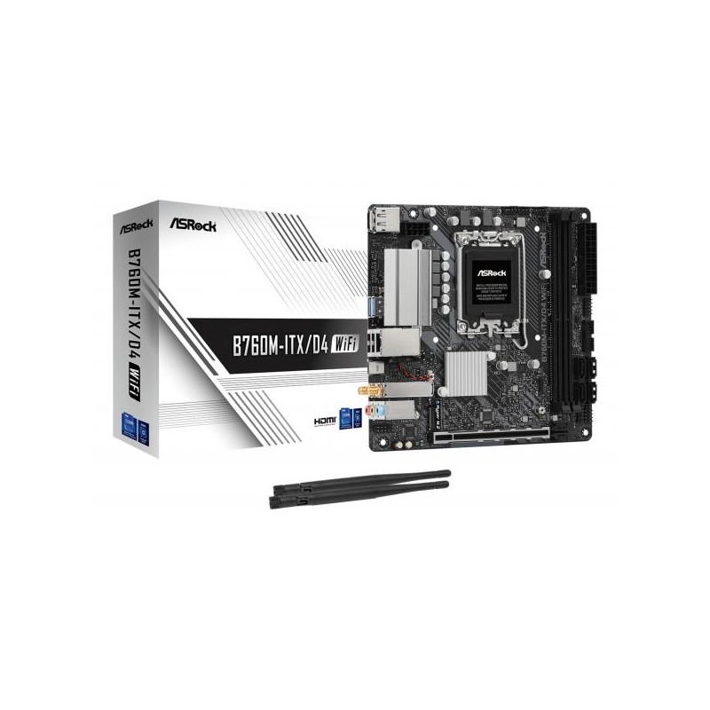 ASROCK B760M ITX/D4 WIFI (1700) (D)