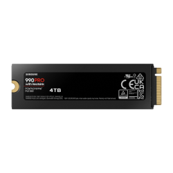 SSD Samsung 990 Pro M.2 4TB NVMe MZ-V9P4T0CW PCIe 4.0 x4 Heatsink