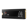 SSD Samsung 990 Pro M.2 4TB NVMe MZ-V9P4T0CW PCIe 4.0 x4 Heatsink