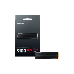 SSD Samsung 9100 Pro M.2 4TB NVMe MZ-VAP4T0CW PCIe 5.0 mit HeatSink