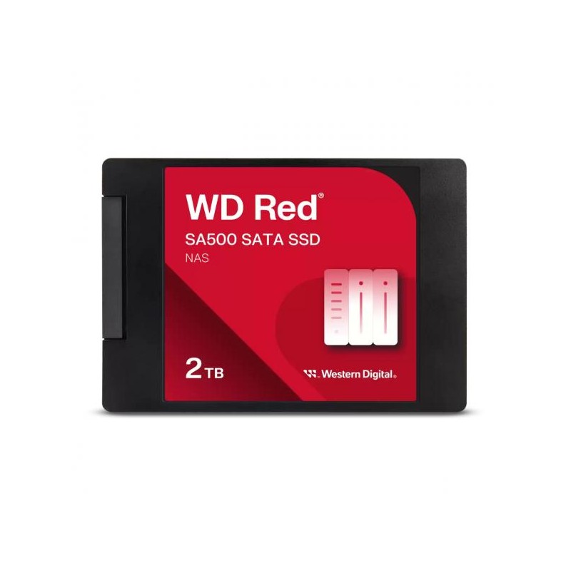 SSD WD RED SA500 2TB NAS Sata3 2,5 7mm WDS200T2R0A 3D NAND