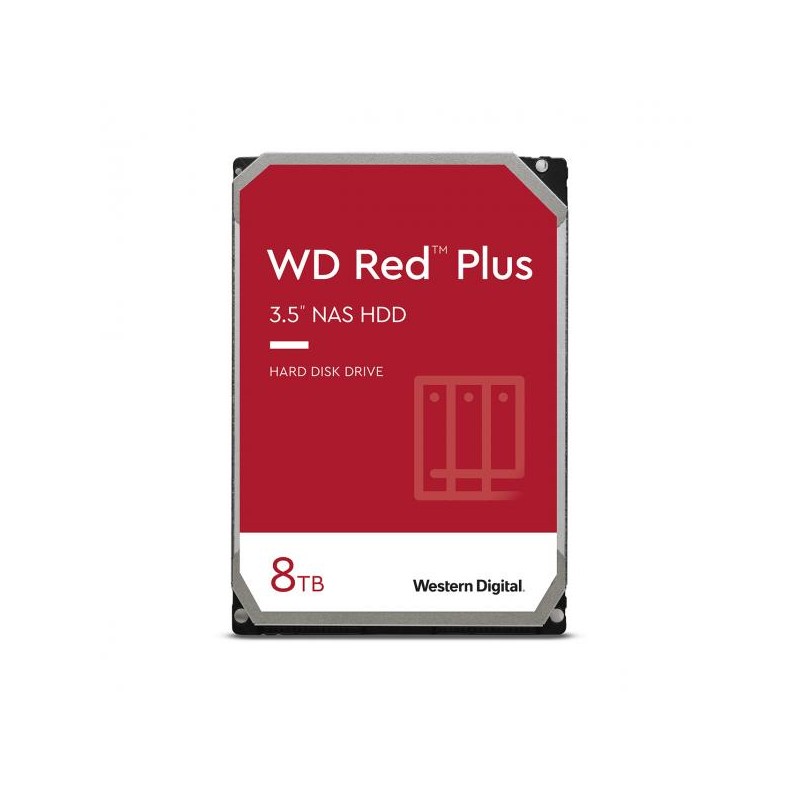 HDD WD Red Plus WD80EFPX 8TB SATA III 256MB (CMR) (D)