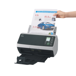 ORIGINAL Fujitsu nero / Grigio PA03810-B051 fi-8170 Fujitsu fi Series fi-8170 70ppm/140ipm A4 Duplex ADF USB3.2 LED Workgroup S