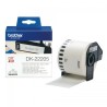 ORIGINAL Brother Etichette Nero su bianco DK-22205 etichetta a lunghezza continua, 62mm bianco 30,48m