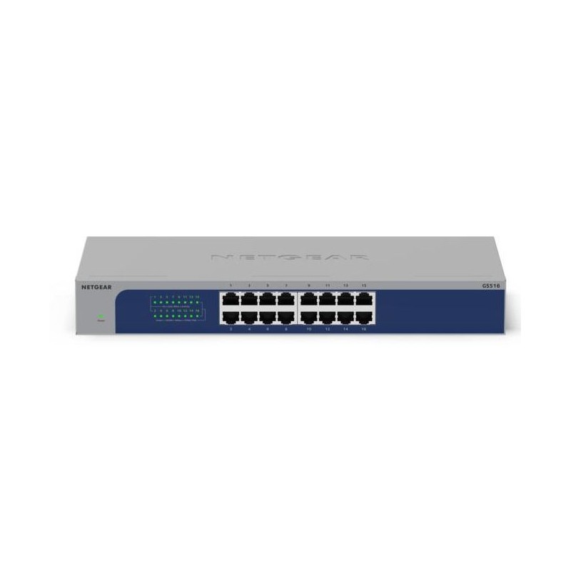 NETGEAR Switch 16-port 10/100/1000 GS516-300EUS
