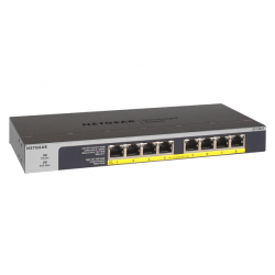 NETGEAR Switch  8-port 10/100/1000 GS108LP-100EUS