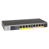 NETGEAR Switch  8-port 10/100/1000 GS108LP-100EUS