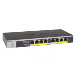 NETGEAR Switch  8-port 10/100/1000 GS108LP-100EUS