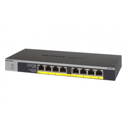 NETGEAR Switch  8-port 10/100/1000 GS108LP-100EUS