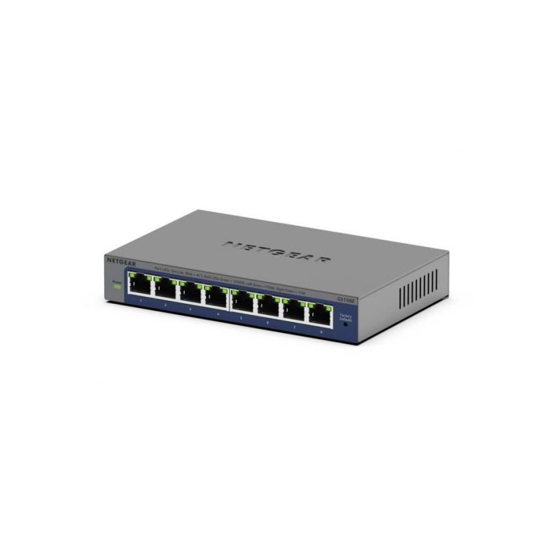 NETGEAR Switch PLUS 8-port 10/100/1000 GS108E-400EUS