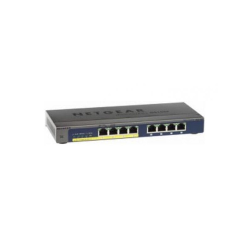 NETGEAR Switch Desktop 8-port 10/100/1000 GS108PP-100EUS