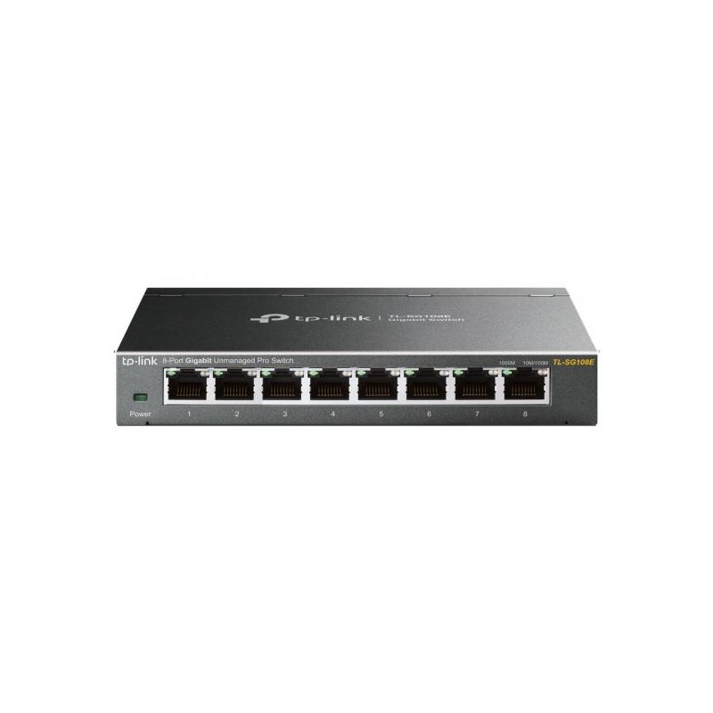TP-Link Switcher Desktop 8-port 10/100M/1000M TL-SG108E