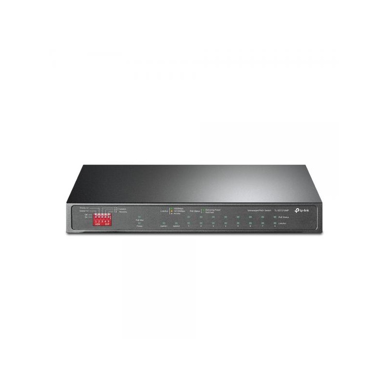 TP-Link Switch 8-port 10/100/1000 TL-SG1210MP