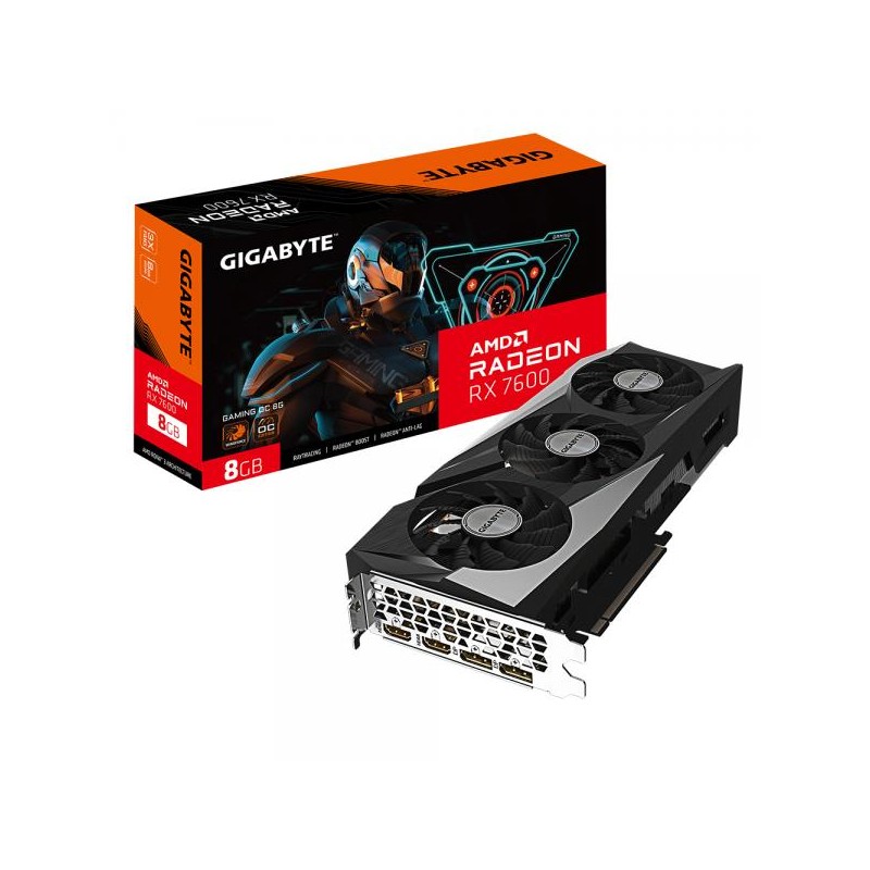 VGA Gigabyte Radeon RX 7600 GAMING 8GB OC
