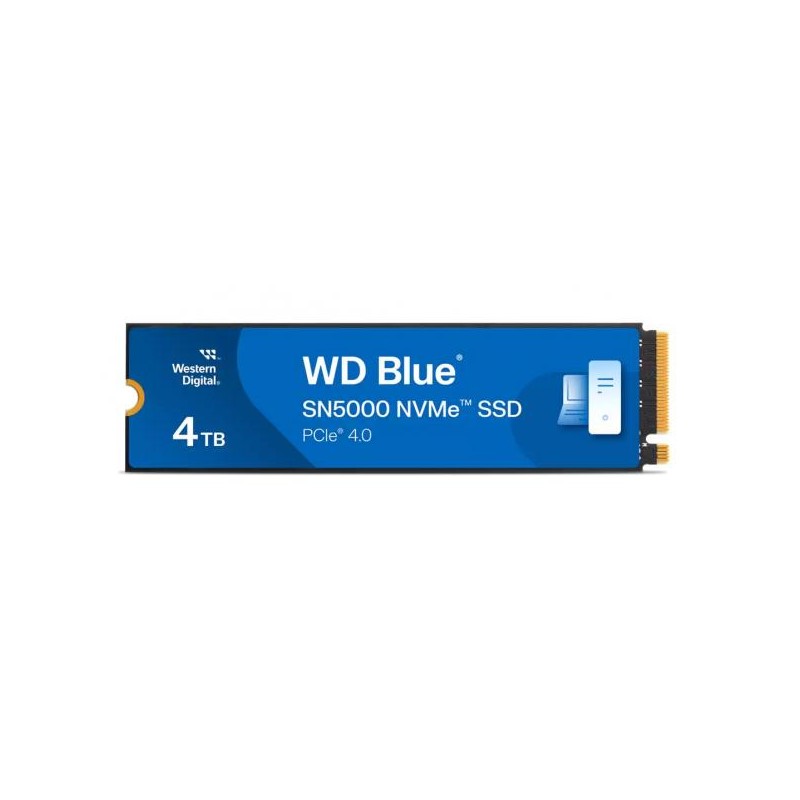 SSD WD Blue 4TB SN5000 NVME M.2 PCIe 4.0 x4 WDS400T4B0E
