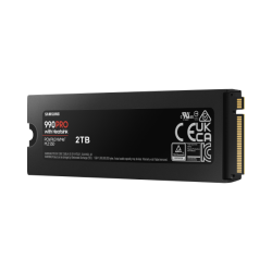 SSD Samsung 990 Pro M.2 2TB NVMe MZ-V9P2T0CW PCIe 4.0 x4 Heatsink