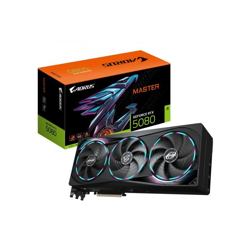 VGA Gigabyte GeForce? RTX 5080 16GB AORUS MASTER