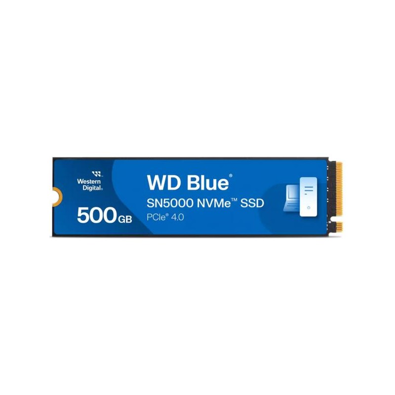 SSD WD Blue 500GB SN5000 NVME M.2 PCIe 4.0 x4 WDS500G4B0E