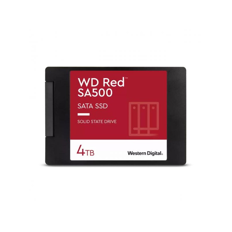 SSD WD RED SA500 4TB NAS Sata3 2,5 7mm WDS400T2R0A 3D NAND