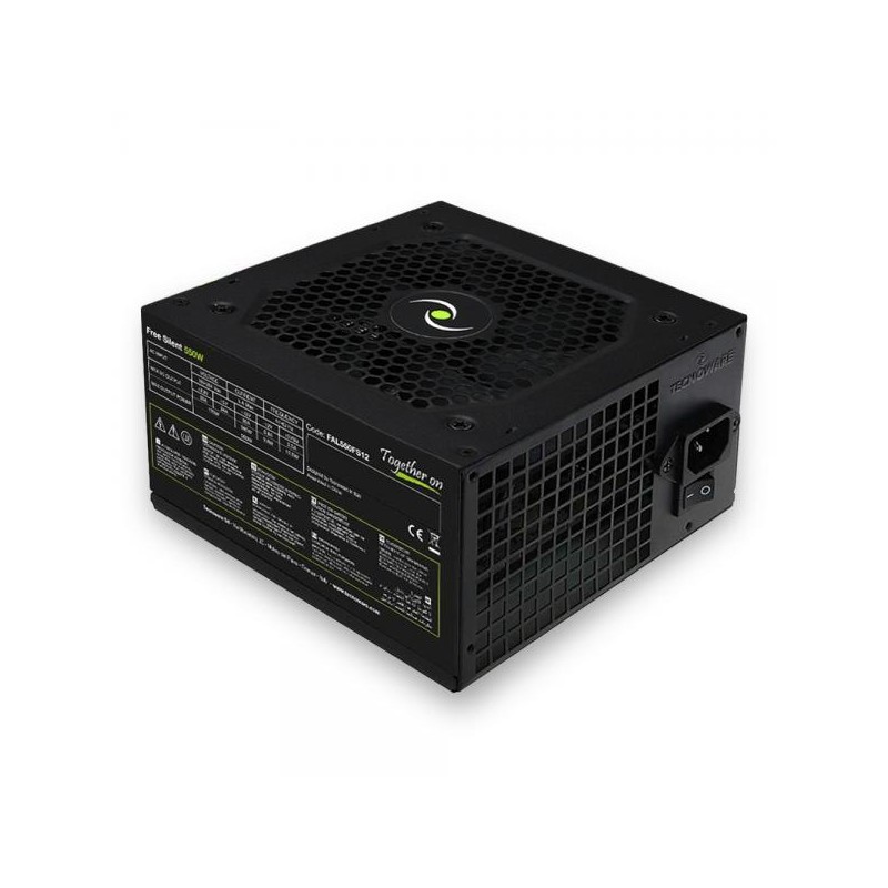 ALIMENTATORE 550W 12CM FREE SILENT 2*SATA 2*MOLEX TOGHETER ON