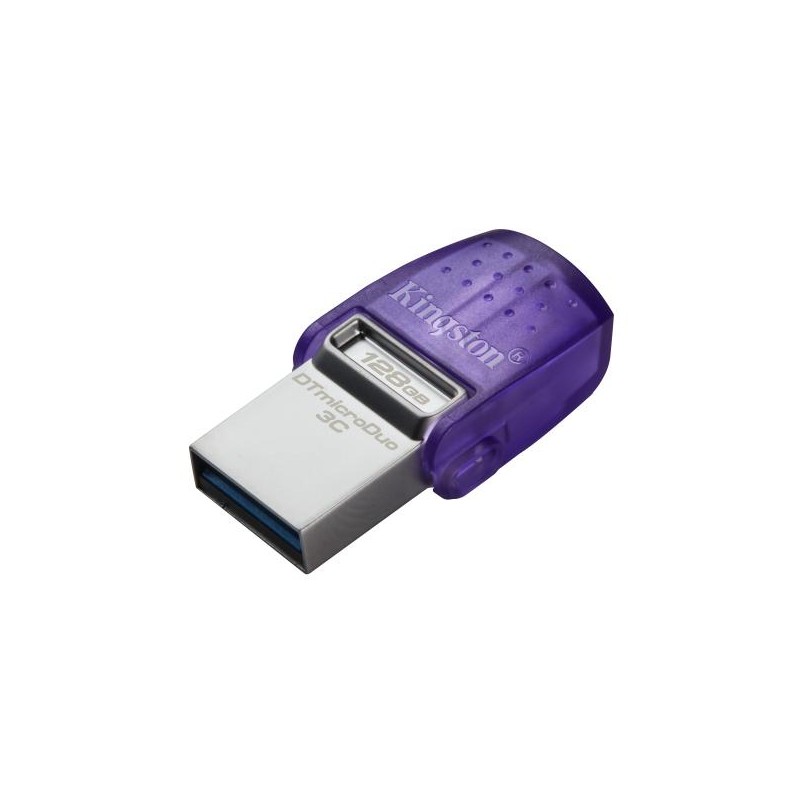 PEN DRIVE 3.2 128GB MICRO DUO 3C TYPE-C/TYPE-A 200MB/S KINGSTON
