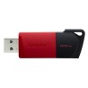 PEN DRIVE 3.2 128GB TYPE-A EXODIA M BLACK/RED KINGSTON CAPPUCCIO REMOVI