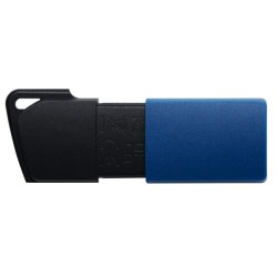 PEN DRIVE 3.2 64GB TYPE-A EXODIA M BLACK/BLU KINGSTON CAPPUCCIO REMOVI