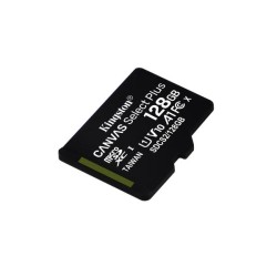SD MICRO 128GB CL10 UHS-I CON ADATT 100MB/S LET.85MB/S SCRIT.KINGSTON