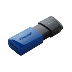 PEN DRIVE 3.2 64GB TYPE-A EXODIA M BLACK/BLU KINGSTON CAPPUCCIO REMOVI