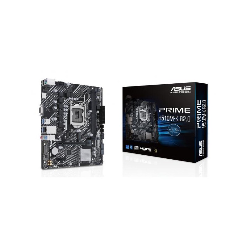 MB ASUS PRIME H510M-K R2.0 S1200 2D4 4S3 GBL M.2 U3.2 VGA/HDMI