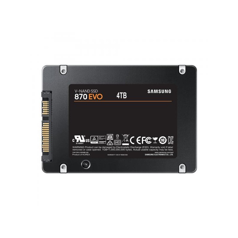SSD 2,5 4TB SATA3 EVO 870 SAMSUNG R/W 560/530 MB/S 3D NAND