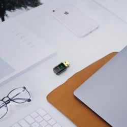 SCHEDA AC600 WI-FI 5GHZ/2.4GHZ 1 ANTENNA INTERNA WPS USB 2.0