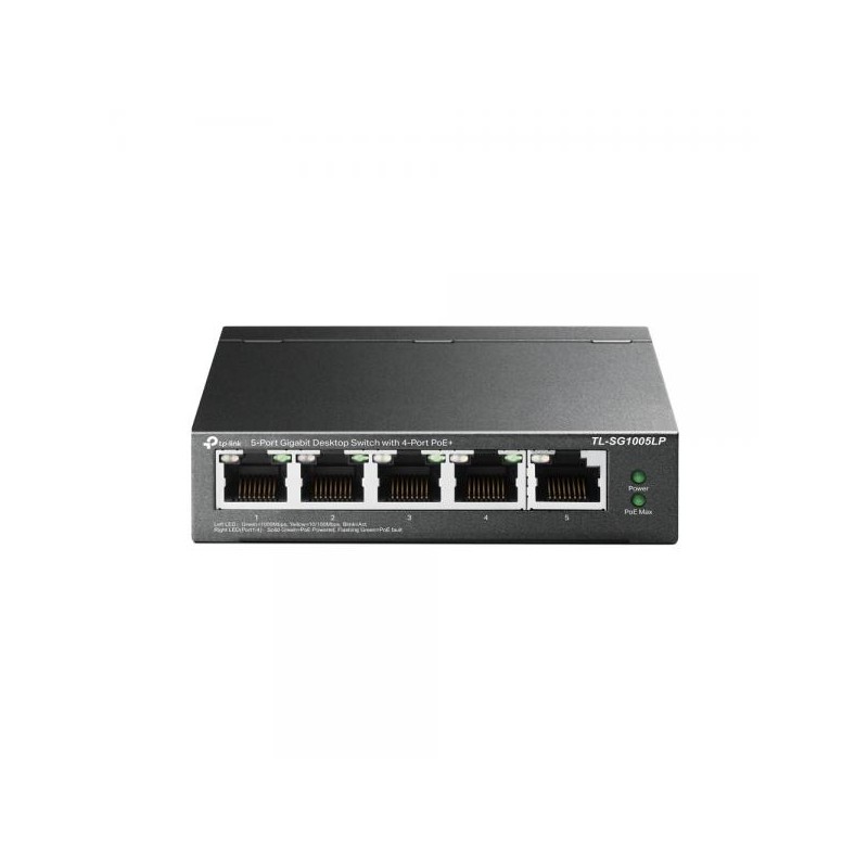 SWITCH 5P 10/100MBPS DI CUI 4P POE 40W POE POWER PLUG AND PLAY