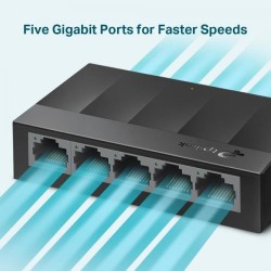 SWITCH 5P GIGABIT RJ45