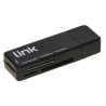CARD READER ESTERNO USB 3.0 BK LINK MICRODSD/SD/MMC/MS/MSPRO/MSDUAL