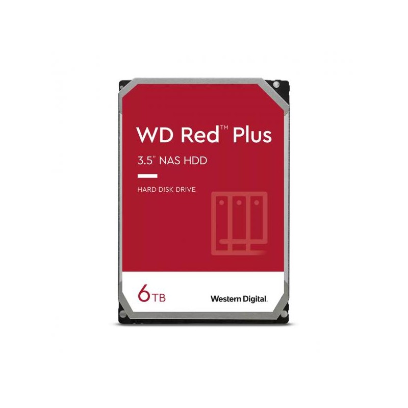 HDD WD Red Plus WD60EFPX 6TB/8,9/600 Sata III 256MB (D)