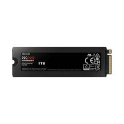 SSD Samsung 990 Pro M.2 1TB NVMe MZ-V9P1T0CW PCIe 4.0 x4 Heatsink
