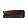 SSD Samsung 990 Pro M.2 1TB NVMe MZ-V9P1T0CW PCIe 4.0 x4 Heatsink