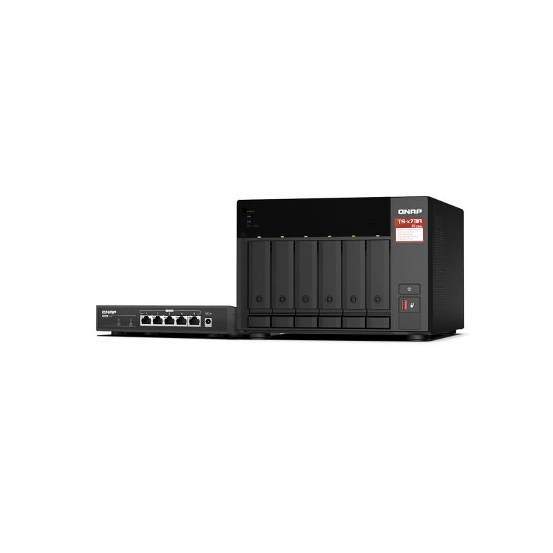 NAS Server QNAP TS-673A-SW5T 6-Bay