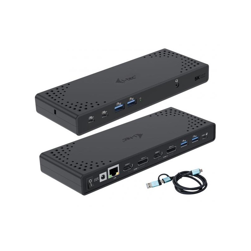 I-tec USB-C Docking Station USB 3.0 Thunderbolt 3 + Thunderbolt 4