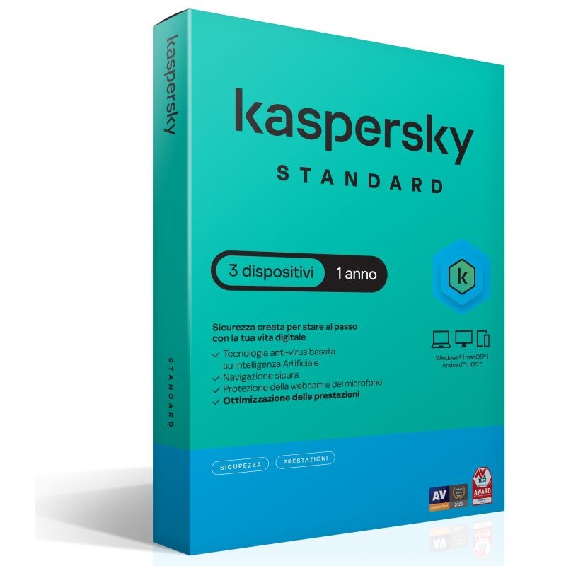 KASPERSKY STANDARD 3DEV 1Y SUPERSLIM BOX