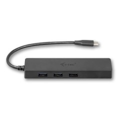 I-tec USB-C Slim HUB 3-Port mit Gigabit Ethernet Adapter