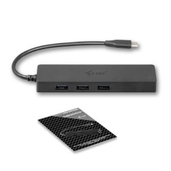 I-tec USB-C Slim HUB 3-Port mit Gigabit Ethernet Adapter