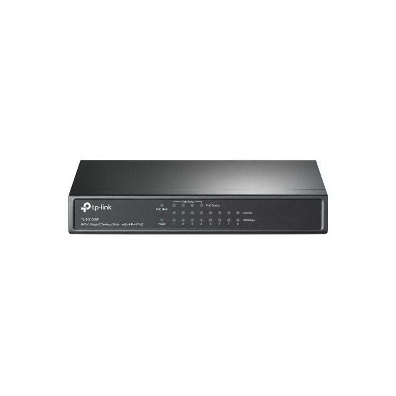TP-Link Switcher Gigabit 8-port 10/100/1000M TL-SG1008P