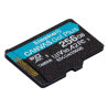 SD MICRO 256GB CL10 UHS-I CON ADATT 200MB/S LET.160MB/S SCRIT.KINGSTON